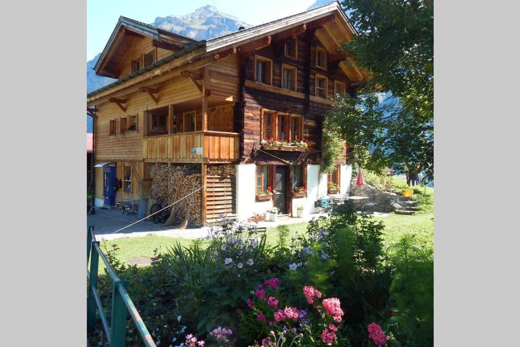 Olle And Maria'S B&B- Apartment Gimmelwald Exterior photo